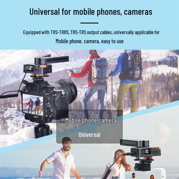COMICA Traxshot DSLR Directional Interview & Recording Microphone