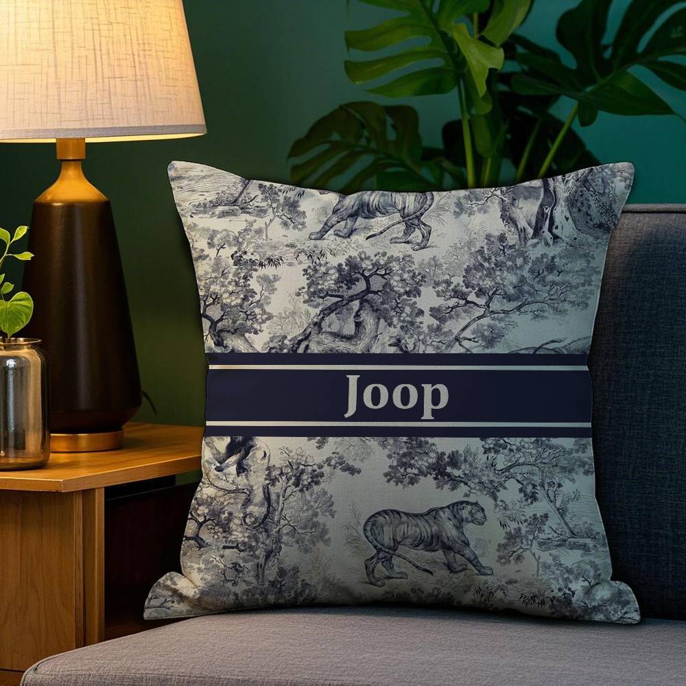 

Легкая роскошь, подходящая наволочка J-Joop-MT Wolfgang, наволочка против пылевых клещей, потайная молния, шелковистый короткий плюш, диван D 12x12Inch