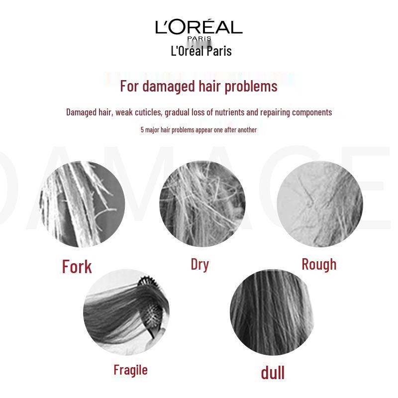 L'Oréal Multi-Action Repair Anti-Dandruff Silicone-Free Shampoo 700ml 2-Pack