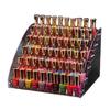 Acrylic Multilayer Nail Polish Display Stand - Transparent Cosmetic Organizer