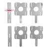 30Pcs 18650 Lithium Battery Nickel Sheets for Spot Welding Machine Polygonal Connection Sheets for Battery Pack