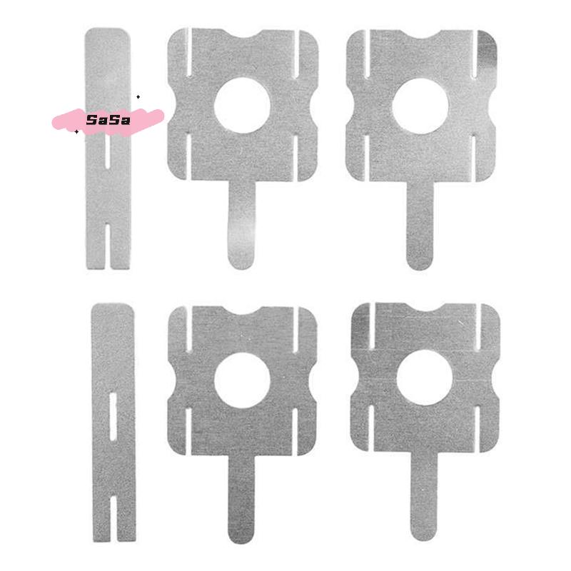 30Pcs 18650 Lithium Battery Nickel Sheets for Spot Welding Machine Polygonal Connection Sheets for Battery Pack