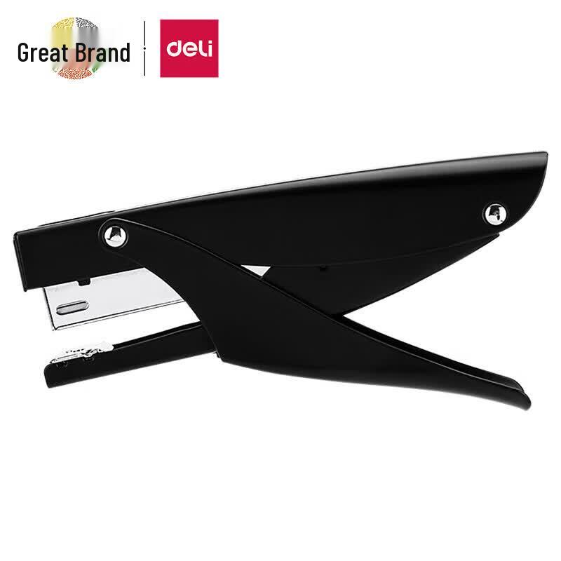 Deli Handheld Metallic Stapler чёрный