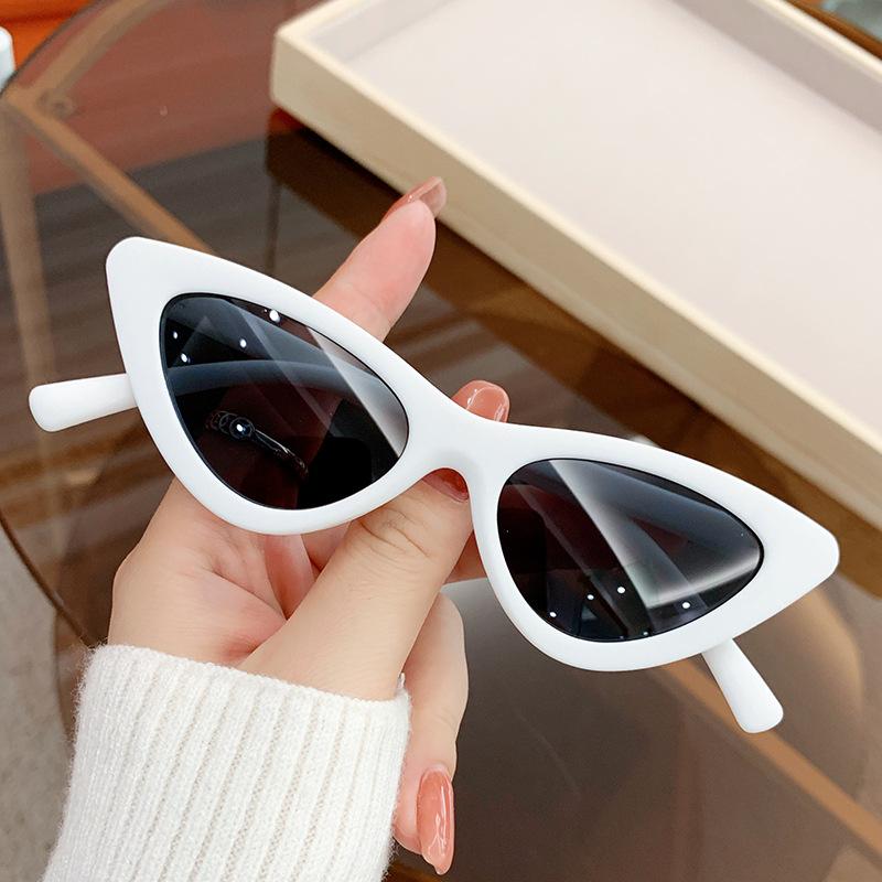 Simple Colorful Cat Eye Sun Glasses Boy Girl Exquisite Cute Luxury Sunglasses Travel Party Children Eyeglasses
