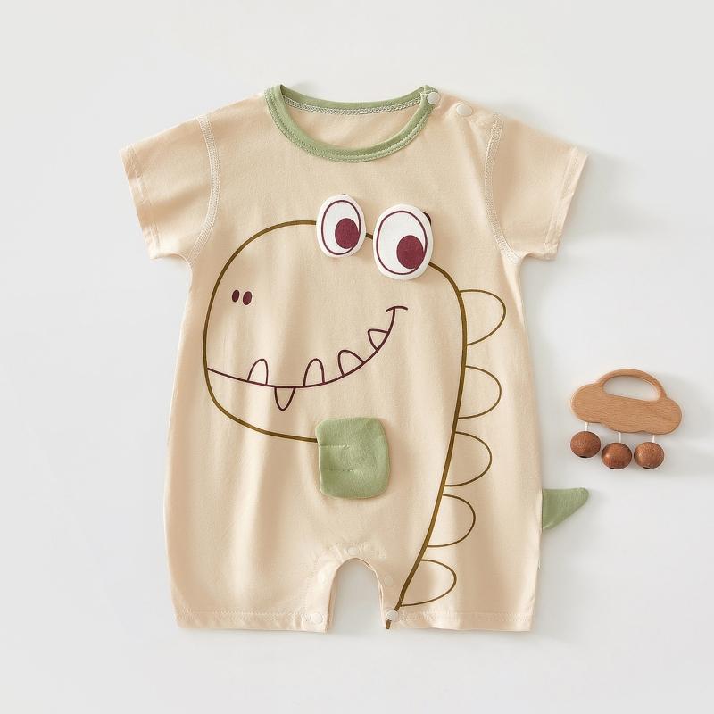 

Летняя детская одежда из мультфильмов, комбинезон с коротким рукавом, одежда для альпинизма, комбинезон для новорожденных, комбинезон для малышей, девочек и мальчиков 80