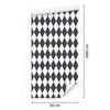 Harlequin Diamonds Wallpaper Gray, Light Gray and White 50x1000