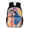 Hunter Witches Kpop Backpack With Oxford Fabric And Breathable Cushion Straps For School Students