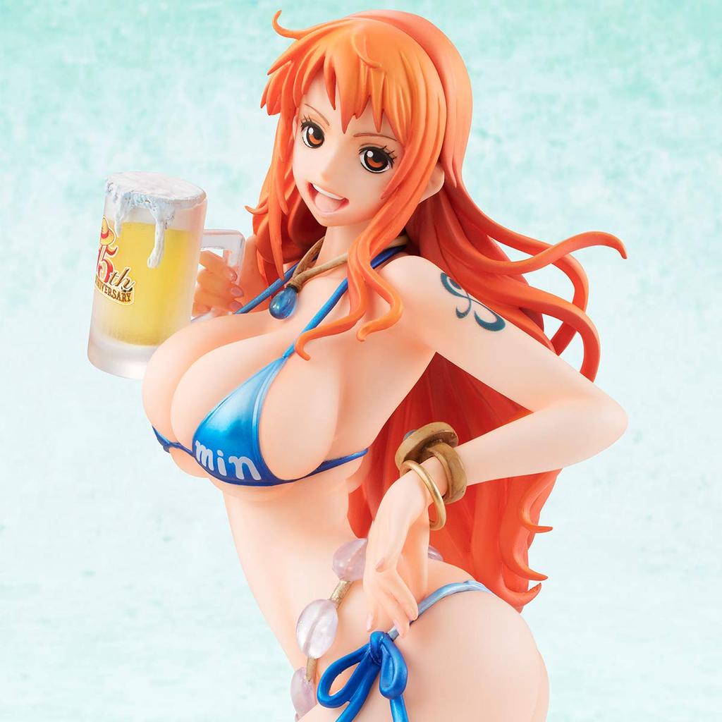 MegaHouse One Piece Nami Scale Complete Figure Portrait.Of.Pirates "LIMITED EDITION" Ver.BB_SP 1/8