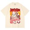 230 g/m² 100% Baumwolle Dandadan V26 Okarun Turbo Print Unisex Schweres Baumwoll-T-Shirt