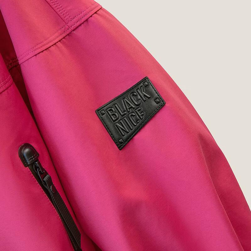 Women's Casual Hooded Workwear Windbreaker Jacket