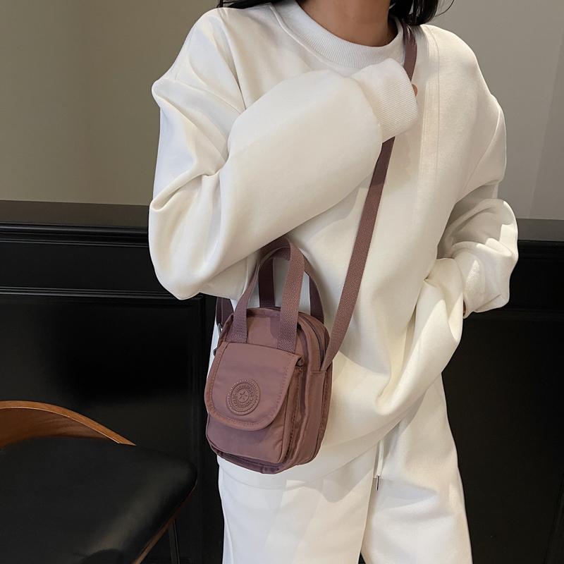 Mini Nylon Handbag Mother Bag Women's Shoulder Crossbody Bag Mobile Phone Bag