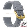 20/22/24mm for Rolex Rubber Strap for Omega Universal Men Silicone Watch Band for Seiko Quick Release Sport Waterproof Wristband