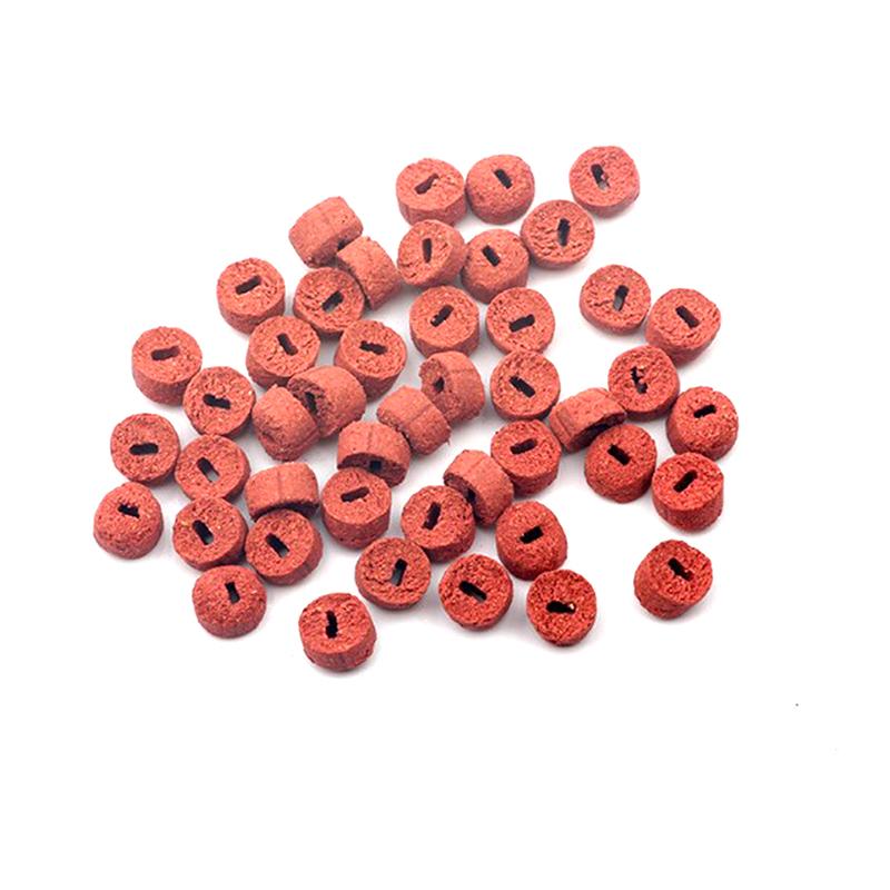 100 Stück Roter Karpfenangeln Hohlköder Formel Insektenpartikel Angelköder Lockmittel