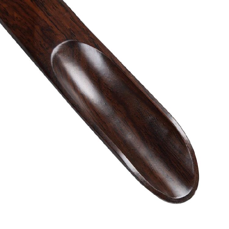 Kung Fu čajová lopatka Čajová svorka Ceremonie Čajové doplňky Přírodní dřevěný materiál