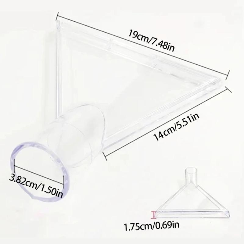 Clear Scrub Head Extraction Nozzles With Adapters Upholstery Carpet Cleaning Attachment Home Appliance Parts Enduring
