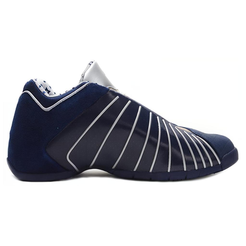 new Adidas T Mac 3 Tracy McGrady 3 Non slip Lightweight Low Top Basketball Shoes Men's Blue