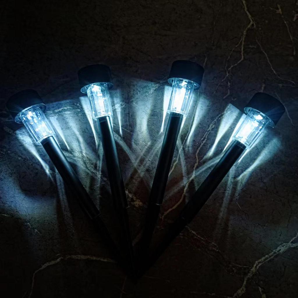 Lampy solarne ogrodowe ze stali nierdzewnej do użytku zewnętrznego