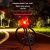 Kids' Mountain Bike Rear Flashing Light – Rechargeable Night Riding Warning Light