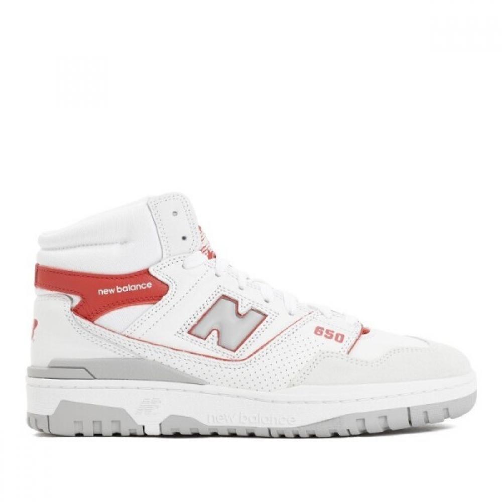 

New Balance Multicolor Leather Suede Sneakers Bb650rwf White US9.5