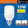 Energie sparende LED-Glühbirne, E27-Schraubfassung, superhelles warmweißes Licht für die Heimbeleuchtung.
