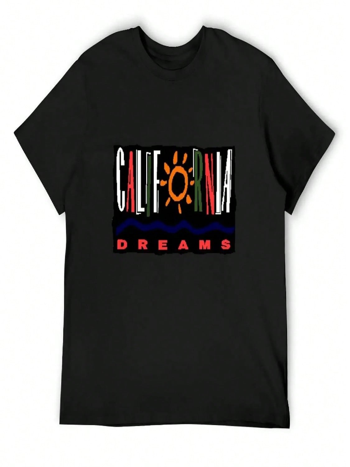 California Dreams - TV Show T-Shirt Aesthetic Clothes Korean Fashion Shirts Graphic Tee unisex Tshirt S разноцветный
