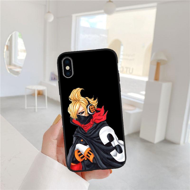 

One Piece Vinsmoke Sanji Soft Shell Phone Case for Xiaomi Poco C40 C50 C51 C55 C65 C71 C75 F3 F5 F6 F7 M2 M3 Pro Ultra Poco M3