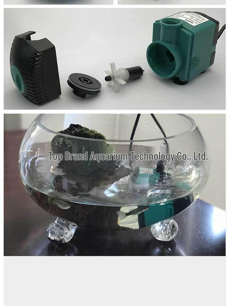Kompakte Multifunktions-Tauchwasserpumpe für Aquarien und Teiche