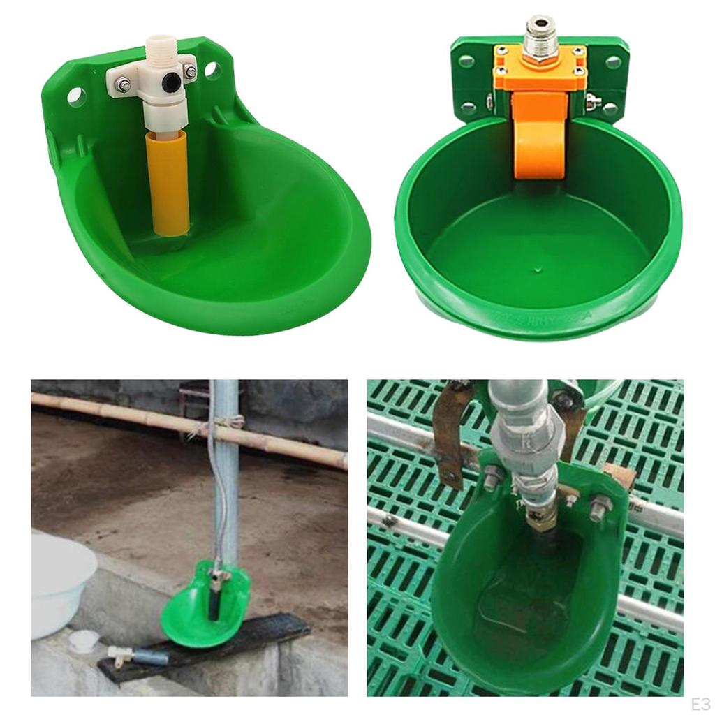 Automatic Sheep Water Bowl Auto Dispenser Feeder Supplies Adapter for Farm Animals