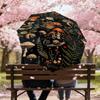 1PC Mushrooms Flowers Umbrella-8-Rib Reinforced Portable Folding Travel Suitable for All Seasons Outdoor Daily Use Is an Ideal Choice  -K0377