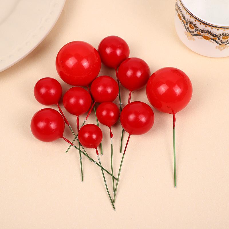 Cross-Border Cake Decorating Round Balls: Gold & Silver DIY Foam Inserts for Baking & Dessert Displays