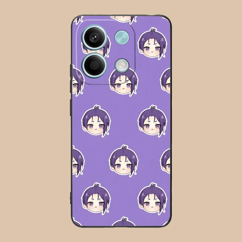 Blue Lock Reo Mikage Matte TPU Mobile Phone Case for Xiaomi 15 14 13 12 Mi 11 T Ultra Lite Pro S X 5G Colorful Printing Cover
