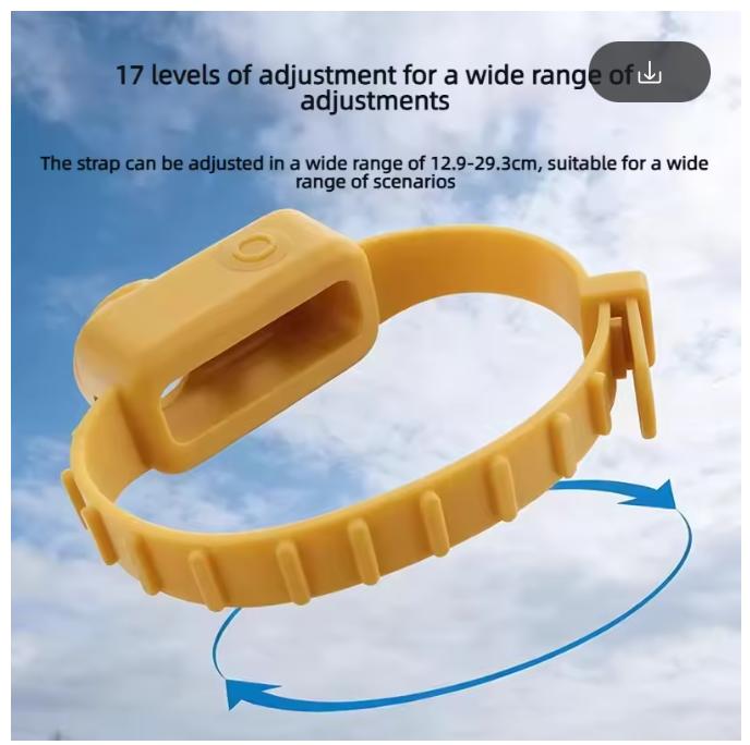 DJI Osmo Nano Silicone Wrist Strap Adjustable Hand Wrist Band Sports Camera Mount Wristband DJI Osmo Nano Camera Accessories