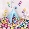 10 /12inch 50pcs Metal Balloons Gold Silver ThemeBirthday Wedding Party Graduation Christmas Baby Shower Decorations Anniversary