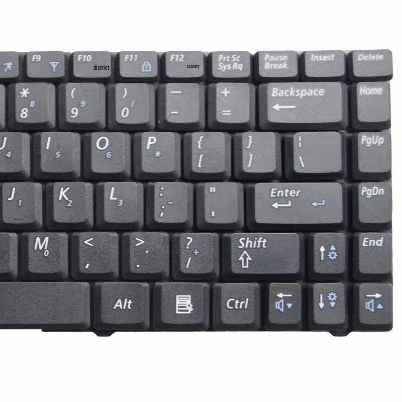 RU/SP Compatible Keyboard for Samsung R-Series: Models R519, R60, R70, R510, R560, P510, P560, P500, R508