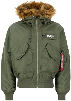 Alpha Industries 45P Hooded Winter Jacket (144103-01) Sage/green