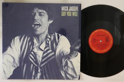 12inch Record MICK JAGGER - Say You Will / Shoot Off Your Mouth 4407570 COLUMBIA 1987 US Rock Used