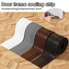 1Pz 1m/39.37inch Striscia Sigillante per Fondo Porta - Weatherstrip Flessibile in TPE | Antivento, Antipolvere, Antipioggia, Riduzione del Rumore | Autoadesiv