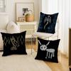Rapper Drake For All the Dogs Cushion Cover Inches Farmhouse Decor Home Throw Pillow Covers for Couch Decorations