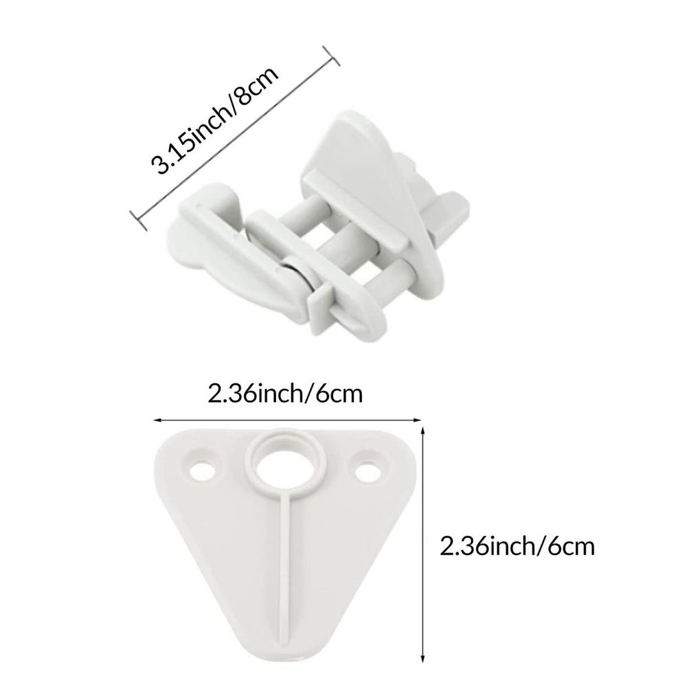 

Boat Door Latch RV Pontoon Marine Gate Latch Fits Fits Leftor Right-Hinge Door Stainless Steel Screws Included Latch Replacement