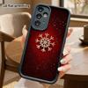 Phone Case: 2D Flat Samsung Galaxy A34 A35 M05 M06 S20 S22 S21 FE Plus 5G Layered Protective Case, Glitter Particles, Christmas and Halloween Gift