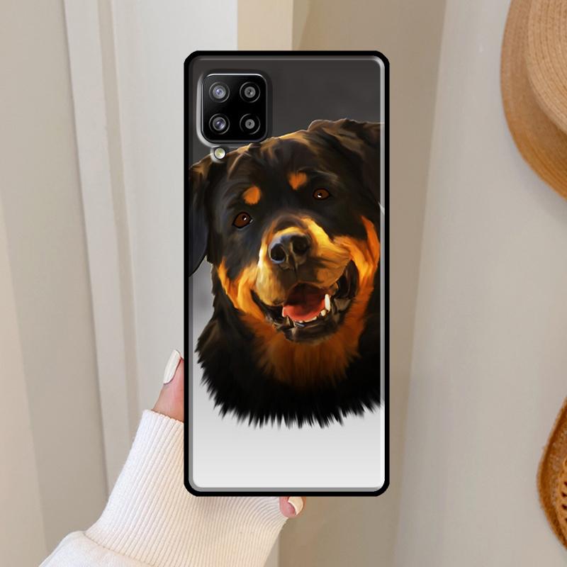 Rottweiler Dog Case For Samsung Galaxy A16 A56 A36 A26 A25 A54 A34 A14 A52 A32 A12 A13 A33 A53 A15 A35 A55