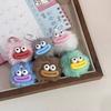 Funny Sausage Mouth Keychain - Cute Plush Hairball Pendant for Backpacks & Car Keys, Whimsical Bag Charm Accessory Gift