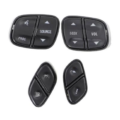 Steering Wheel Radio Control Switches Car ABS Button Panel 21997739 Replacement