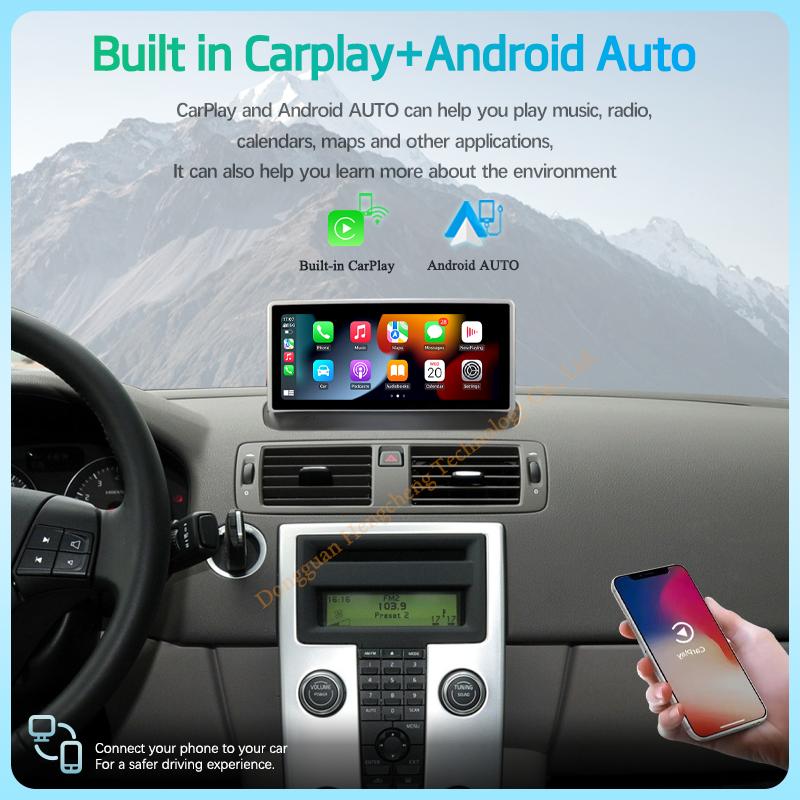 8.8Inch For Volvo S40 C30 2004-2013 GPS Navigation Radio Android12 8Core 8+128G CarPlay 4G 360Camera  Car Multimedia