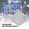 40x40mm Water Cooling Aluminum Block for CPU Radiator Liquid Water Heatsink Cooler Ef