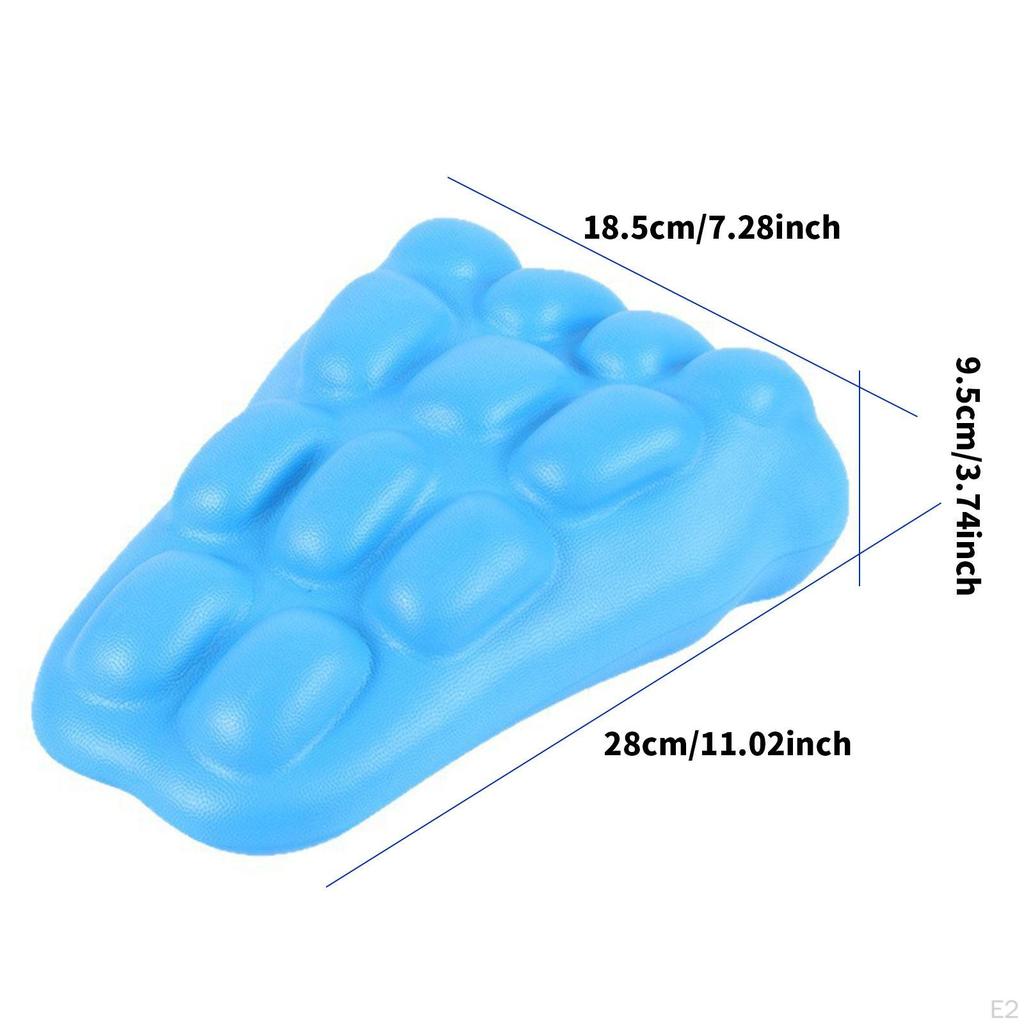 Back Pillow, Soft Portable Waist Support Pillow Cushion, Blue