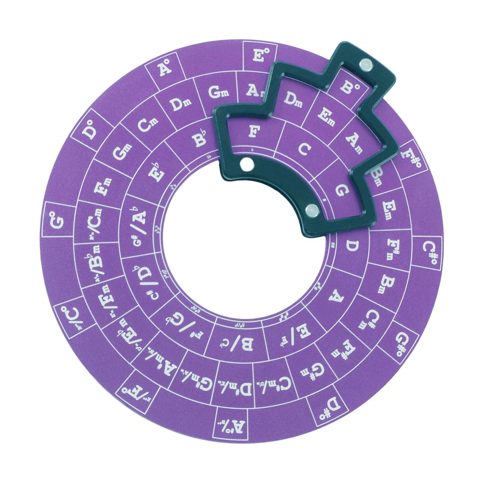

Гитара Деревянная Мелодия Инструмент Круглый Круг Квинт Колесо Мелодия Аккорд Инструмент Музыка Транспонирование Аксессуары Деревянное Колесо Аккордов фиолетовый