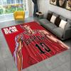 Tappeto Area Slam Dunk Anime Cartone Animato Giapponese, Tappeto per Soggiorno Camera da Letto Divano Zerbino Decorazione, Tappetino Antiscivolo per Bambini