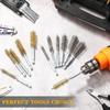 6/8/10/12/14Pcs Washing Polishing Tools Twisted Wire Borebrush  for Power Drill Impact Driver