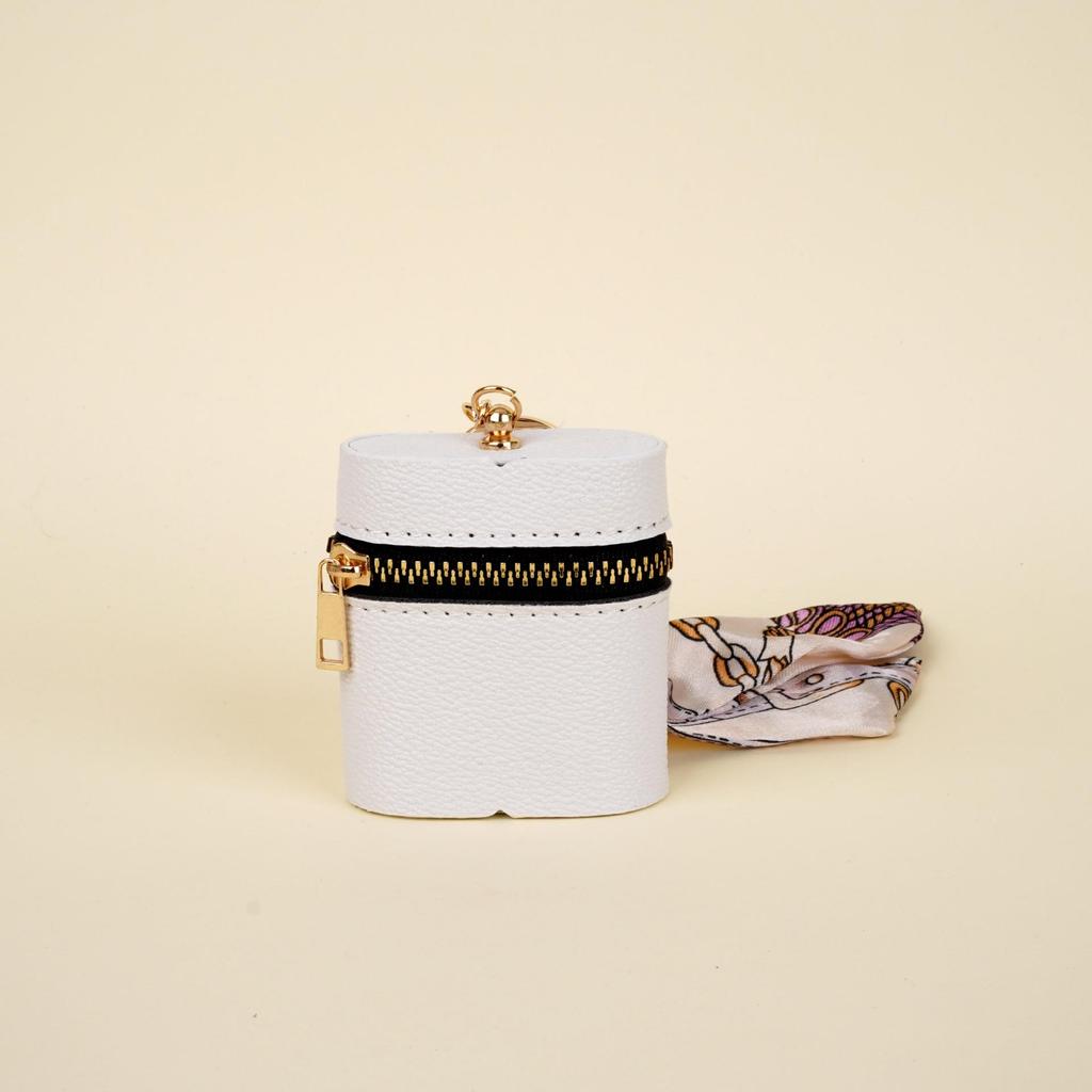 Portable Fashion Key Holder & Mini Storage Pouch for Earphones, Coins, & Lipstick